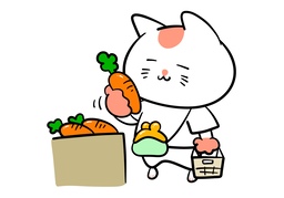 pick overのイラスト